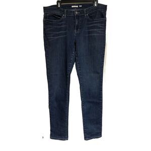 Eileen Fisher Slim Fit‎ Ankle Jeans Organic Cotton Women Size 14 Blue Wash